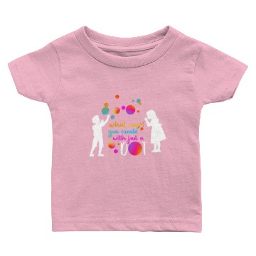 Discover What Can You Create With Just A Dot Day Happy Kids Baby T-shirts
