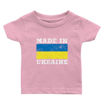 Discover Made in Ukraine flag Kiev gift Baby T-shirts