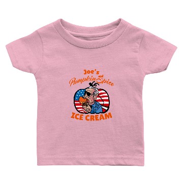 Discover Pumpkin Spice Ice Cream Baby T-shirts