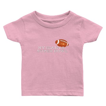 Discover ny giants super bowl Baby T-shirts