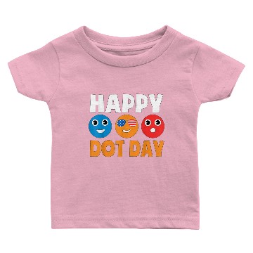 Discover Happy dot day Baby T-shirts