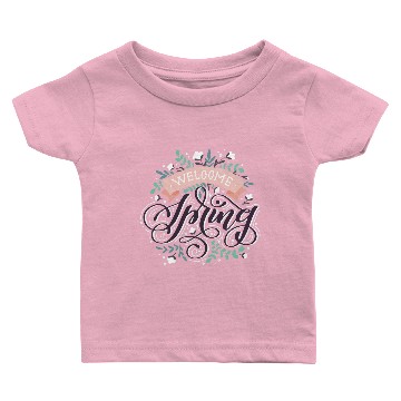 Discover Welcome Spring Baby T-shirts