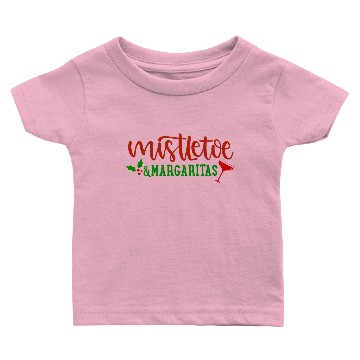 Discover mistletoe margaritas Baby T-shirts
