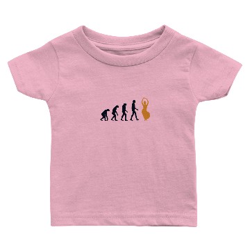 Discover Belly Dancer Evolution Shimmy Belly Dancing Belly Baby T-shirts
