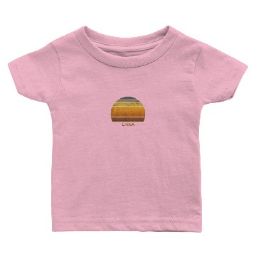 Discover Retro China Vintage Sunset Vacation Souvenir Baby T-shirts
