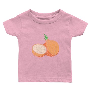 Discover Onion Lover Vegan Vegetable Onion Baby T-shirts
