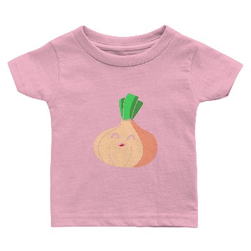Discover Culinary Chef Onion In Pocket Funny Onion Baby T-shirts