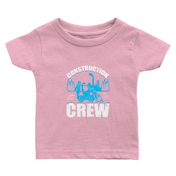 Discover Construction Crew Construction Worker Baby T-shirts