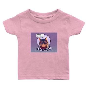 Discover Alien Space Cat - Cat-as-trophe (DDP 4:3 Cartoon) Baby T-shirts