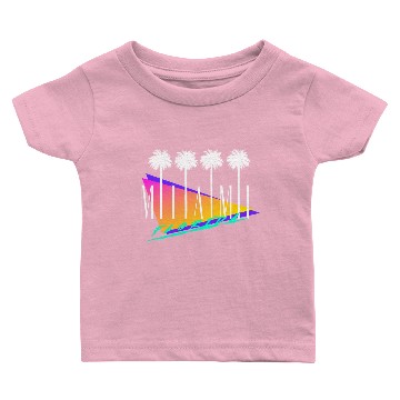 Discover Miami Florida Retro Style Baby T-shirts