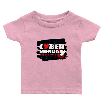 Discover Cyber Monday - Survivor. Baby T-shirts