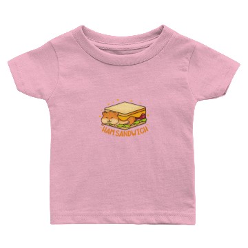 Discover Ham Sandwich Hamster Baby T-shirts