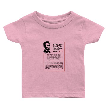 Discover Abraham Lincoln Baby T-shirts