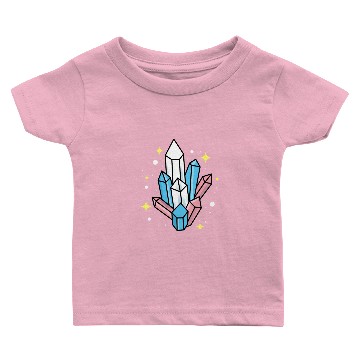 Discover Transgender Pride Crystals Trans Pride Baby T-shirts