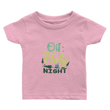 Discover Oh Holy Night Baby T-shirts