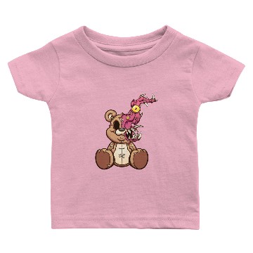 Discover Monster Teddy bear Baby T-shirts