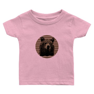 Discover Grizzly Bear Animal Baby T-shirts