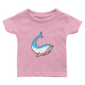 Discover Trans Pride Whale Transgender Pride Baby T-shirts