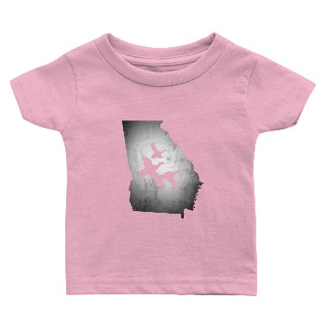 Discover Georgia Duck Hunting Baby T-shirts