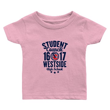 Discover Student Council 16 17 WESTSIDE High School Baby T-shirts