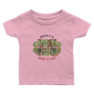 Discover Breath It In Spin It Out Baby T-shirts