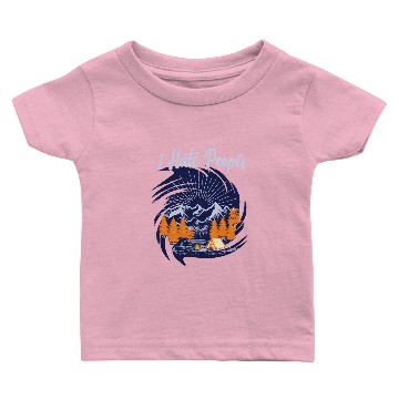 Discover Hiking I Hate People Baby T-shirts