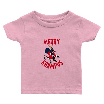 Discover Merry Krampus Baby T-shirts