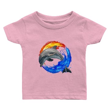 Discover Dolphin Jump Baby T-shirts