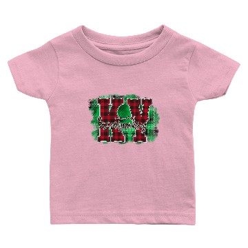 Discover Kentucky Leopard Christmas Baby T-shirts