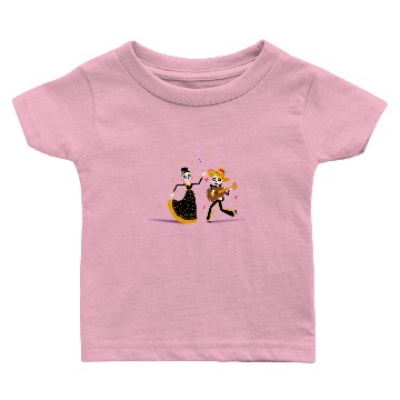 Discover Dancing skeleton cartoon Baby T-shirts
