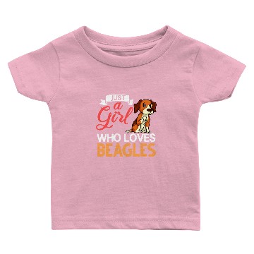 Discover Beagle Dog Puppies Owner Lover Baby T-shirts