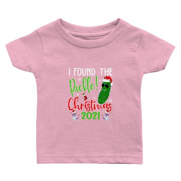 Discover I Found The Pickle Christmas 2021 Santa Baby T-shirts