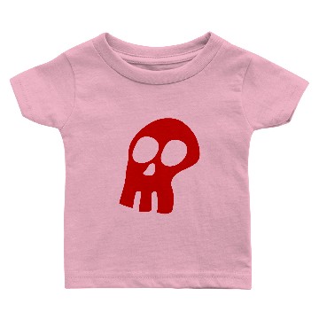 Discover Big red skull Vector icon 1c Baby T-shirts