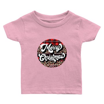 Discover Merry and Bright Christmas Sublimation Baby T-shirts