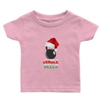 Discover Kettlebell - Jingle Bells Baby T-shirts