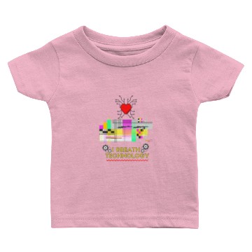 Discover I breath technology Baby T-shirts