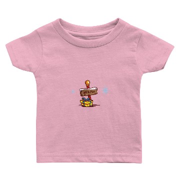 Discover Holidays To North Pole Baby T-shirts
