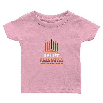 Discover Kwanzaa Happy Kwanzaa Baby T-shirts