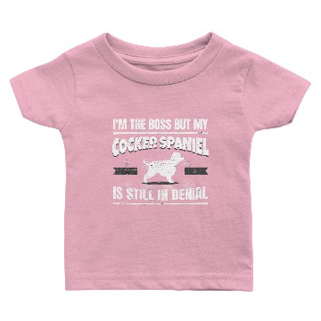 Discover Cocker Spaniel Baby T-shirts