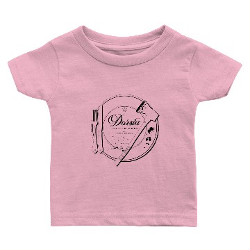 Discover Dorsia Fine Dining Baby T-shirts