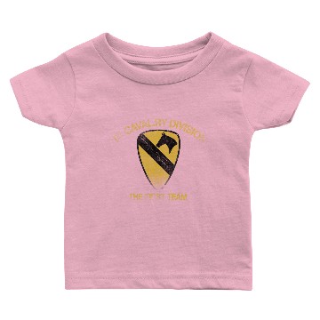 Discover 1st Cavalry Division US Army Veterans Day Baby T-shirts