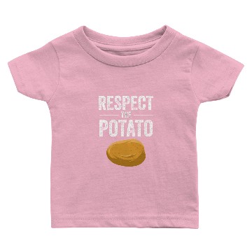 Discover Funny Respect The Potato Gift Men Cute Root Vegeta Baby T-shirts