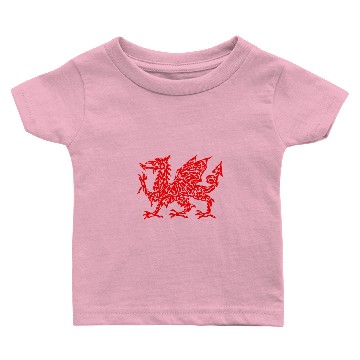 Discover Red Dragon Mythical Beast Baby T-shirts