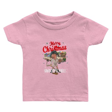Discover National Lampoons Christmas, Shitters Full Baby T-shirts
