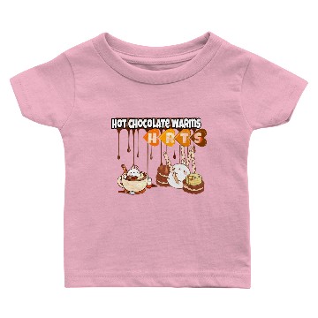 Discover cute hot chocolate warms  Baby T-shirts