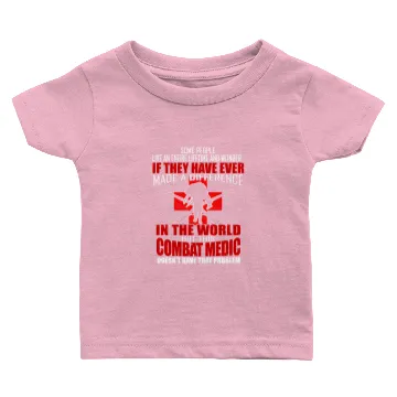 Discover Combat Medic DOC Army Veteran Baby T-shirts