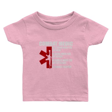 Discover Army Combat Medic Veteran 3D Baby T-shirts