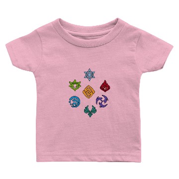 Discover Genshin Impact Elements Baby T-shirts