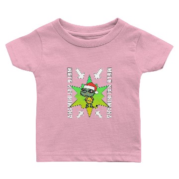 Discover Santa Alien Mele Kalikimaka Baby T-shirts