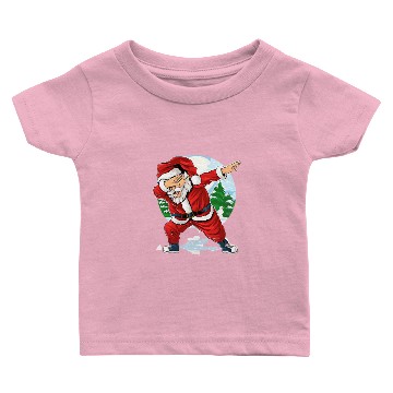 Discover Dabbing santa Claus Baby T-shirts